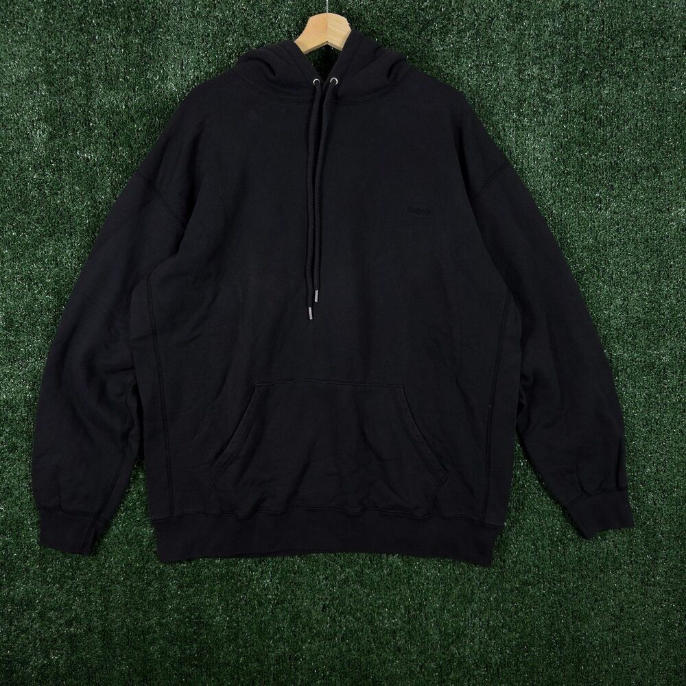 Vintage Only NY Streetwear Hoodie Sweatshirt Men's Size XL Heavy Logo Y2K